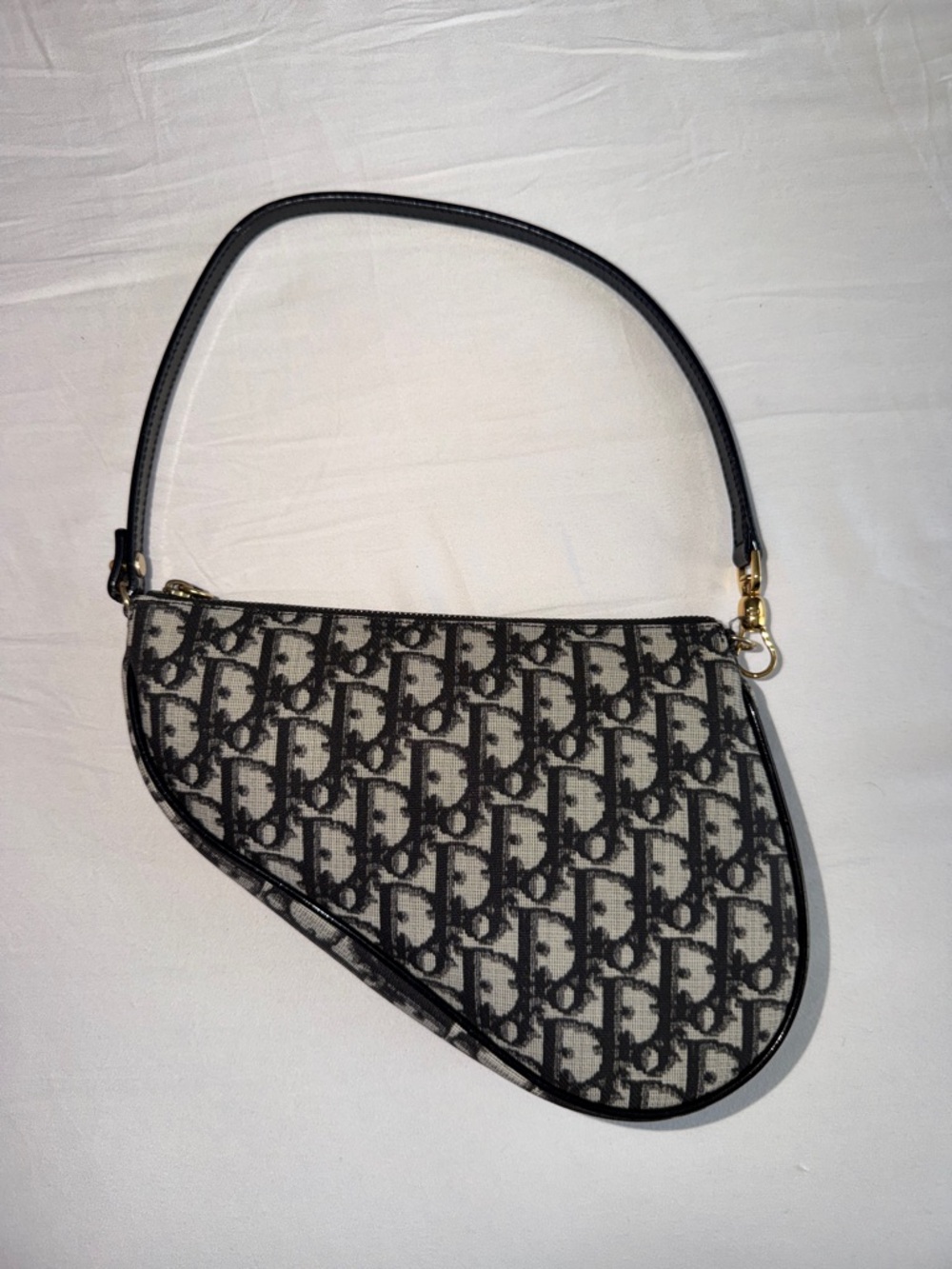 Dior Vintage Saddle Bag - Picture 2 of 11